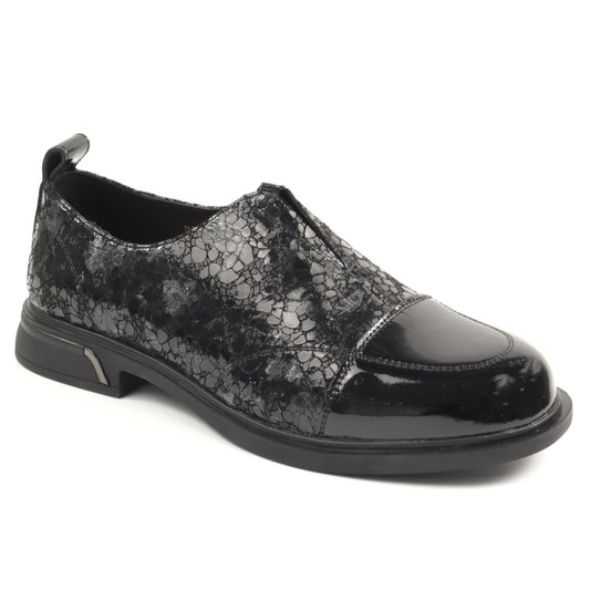 Karisma Pantofi dama H3DL70030A 01 L negru lac ID4952-NGL