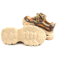 GRYXX Pantofi dama 3OY2923 1A 97 I bej multicolor ID4958-BEJMLT