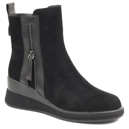 Fiore Fino Ghete dama 2601277 negru velur ID4964-NGV