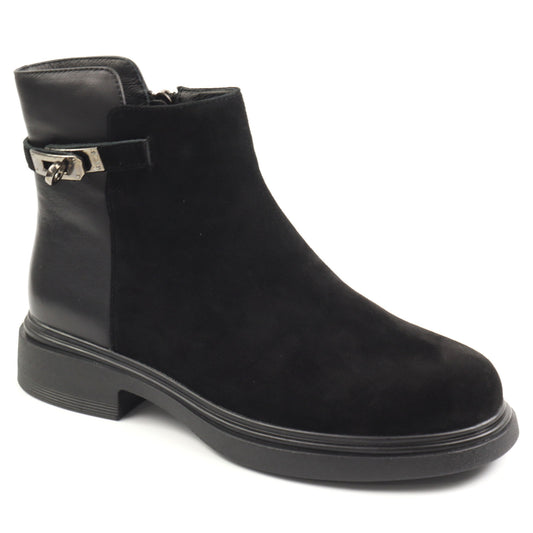 Fiore Fino Ghete dama 260222 negru ID4967-NG