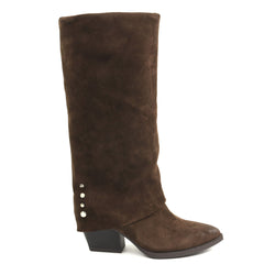 Anna Viotti Cizme ciocate dama D115 SHN2380 32R BROWN ID4971-BRN