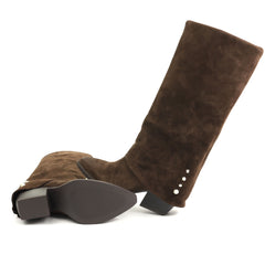 Anna Viotti Cizme ciocate dama D115 SHN2380 32R BROWN ID4971-BRN