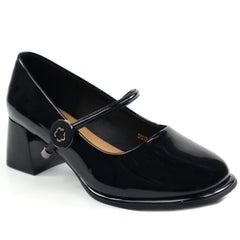 Formazione Pantofi dama TP312 1 negru lac ID4980-NGL