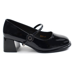 Formazione Pantofi dama TP312 1 negru lac ID4980-NGL