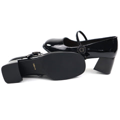 Formazione Pantofi dama TP312 1 negru lac ID4980-NGL