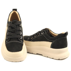 Formazione Pantofi dama 70108 2 negru nubuk ID4981-NGN