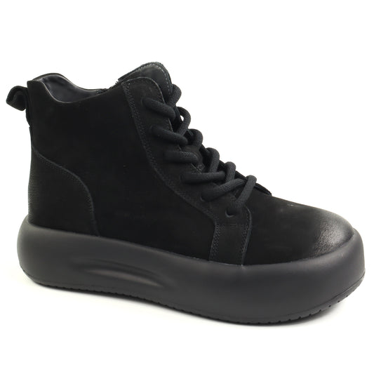Feeling Ghete dama piele naturala 151(86683) BLACK ID4994-BLK