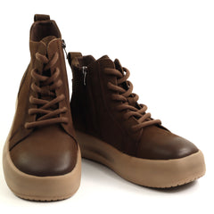 Feeling Ghete dama piele naturala 151(86683) COFFEE ID4994-COF