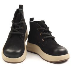 Feeling Ghete dama piele naturala 8853 BLACK ID4997-BLK