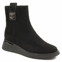 Feeling Ghete dama piele naturala H1102 8557 BLACK ID4999-BLK