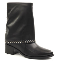 Feeling Ghete dama piele naturala Z0105 6882 BLACK ID5004-BLK