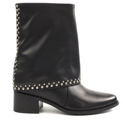 Feeling Ghete dama piele naturala Z0105 6882 BLACK ID5004-BLK