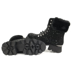 Alma En Pena Ghete dama I251356 negru velur ID5008-NGV