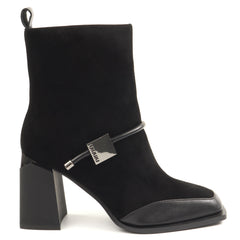 Anna Viotti Ghete dama D112 GAW2535 negru velur ID5009-NGV