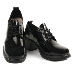 Pass Collection Pantofi dama J9J970007A 01 L negru lac ID5036-NGL