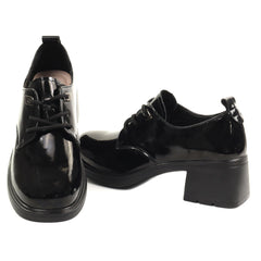 Pass Collection Pantofi dama J9J970007A 01 L negru lac ID5036-NGL