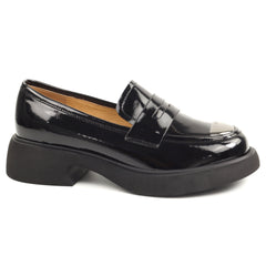 Anna Viotti Pantofi dama D106 H907 W253 negru lac ID5049-NGL