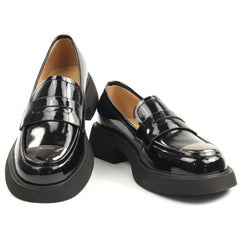 Anna Viotti Pantofi dama D106 H907 W253 negru lac ID5049-NGL