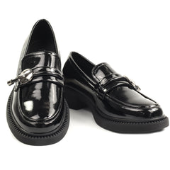 Anna Viotti Pantofi dama D106 F10728B T 4623 negru lac ID5051-NGL