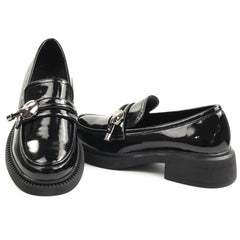 Anna Viotti Pantofi dama D106 F10728B T 4623 negru lac ID5051-NGL