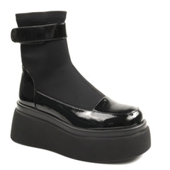 Anna Viotti Ghete dama D106 F8365 C5966 negru lac ID5052-NGL