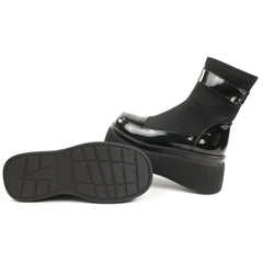 Anna Viotti Ghete dama D106 F8365 C5966 negru lac ID5052-NGL