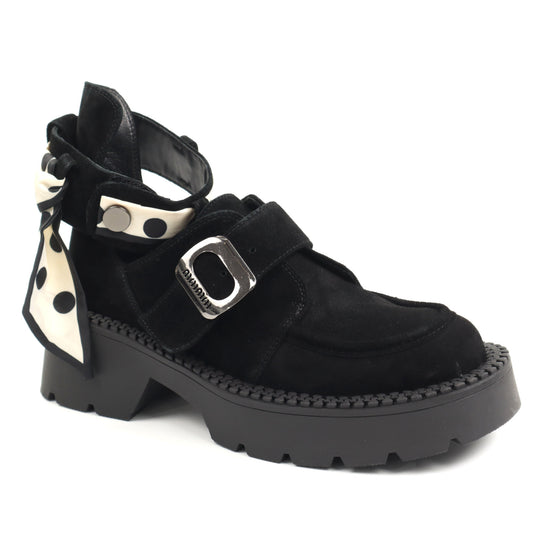 Epica Pantofi dama 8VTC274 X9187 01 I negru velur ID5063-NGV