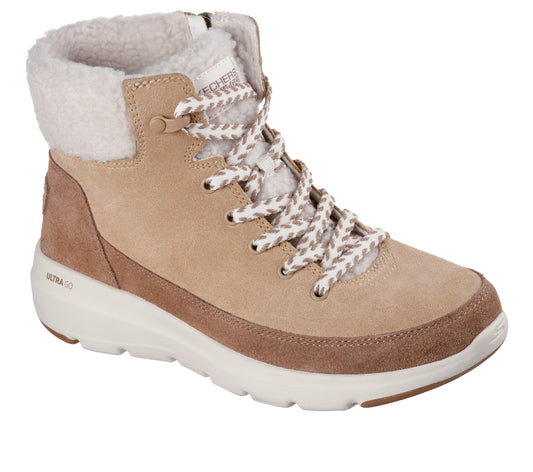 Skechers Ghete dama GLACIAL ULTRA AUTUMN DAYS 144206 CHESTNUT ID5072-CSNT
