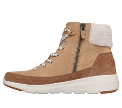 Skechers Ghete dama GLACIAL ULTRA AUTUMN DAYS 144206 CHESTNUT ID5072-CSNT
