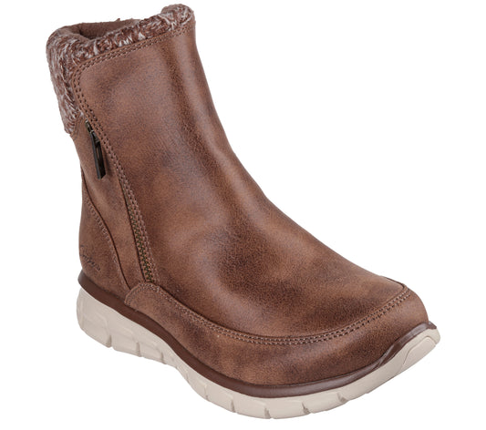 Skechers Ghete dama SYNERGY LOVELY COLLAB 167941 BROWN ID5073-BRN