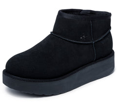 Skechers Ghete dama stil UGG KEEP COZY 169143 BBK ID5075-BBK
