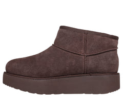 Skechers Ghete dama stil UGG KEEP COZY 169143 CHOCOLAT ID5075-CHOC