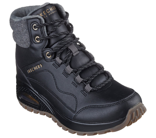 Skechers Ghete dama UNO RUGGED NATURES BLISS 177179 BBK ID5079-BBK