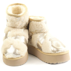 Alma En Pena Ghete dama stil UGG I251441 GOLD ID5088-GLD