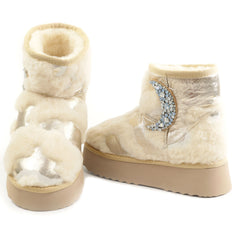 Alma En Pena Ghete dama stil UGG I251441 GOLD ID5088-GLD