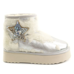 Alma En Pena Ghete dama stil UGG I251441 SILVER ID5088-SLV