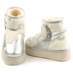 Alma En Pena Ghete dama stil UGG I251441 SILVER ID5088-SLV