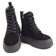 Anna Viotti Ghete dama D106 F11517 A665 negru velur ID5094-NGV