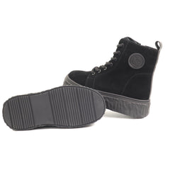 Anna Viotti Ghete dama D106 F11517 A665 negru velur ID5094-NGV