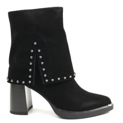 Epica Ghete dama stil ciocate 7VV1244 S791 G6 01 I negru velur ID5096-NGV