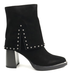 Epica Ghete dama stil ciocate 7VV1244 S791 G6 01 I negru velur ID5096-NGV