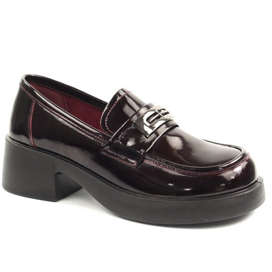 Pass Collection Pantofi dama X4X470009B 23 L bordo lac ID5108-BRDL