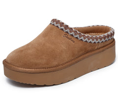 Skechers Saboti dama stil UGG KEEP COZY COZY CASCADE 169144 CHESTNUT ID5111-CSNT