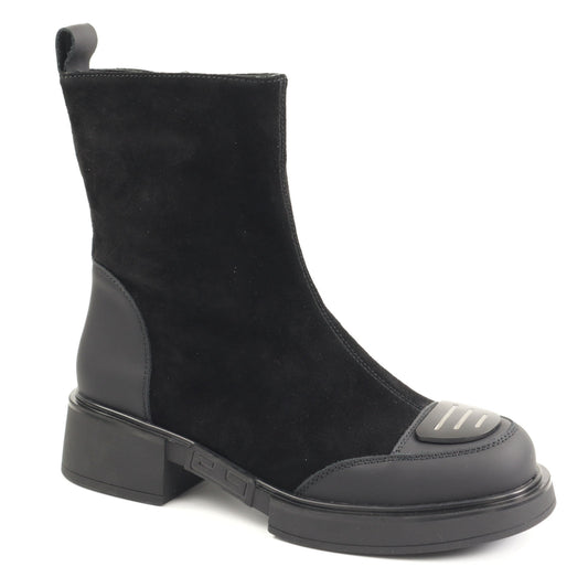 Epica Ghete dama V1BJ70009A 01 I negru velur ID5126-NGV