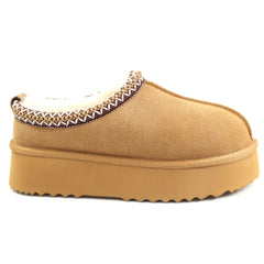 Anna Viotti Saboti dama Water Resistant, stil UGG DAMAD113 BERDUN DB camel velur ID5141-CMLV