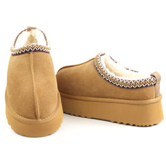 Anna Viotti Saboti dama Water Resistant, stil UGG DAMAD113 BERDUN DB camel velur ID5141-CMLV