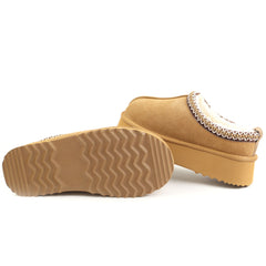 Anna Viotti Saboti dama Water Resistant, stil UGG DAMAD113 BERDUN DB camel velur ID5141-CMLV