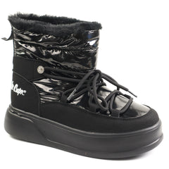 Lee Cooper Ghete dama stil apreschi LCJ 25 03 3814LA BLACK ID5144-BLK