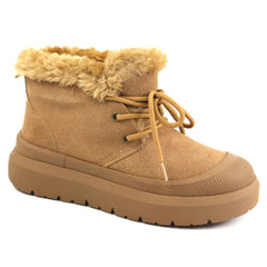 Energy Ghete dama stil UGG I1400 camel velur ID5212-CMLV