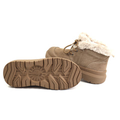 Energy Ghete dama stil UGG I1400 taupe velur ID5212-TPEV
